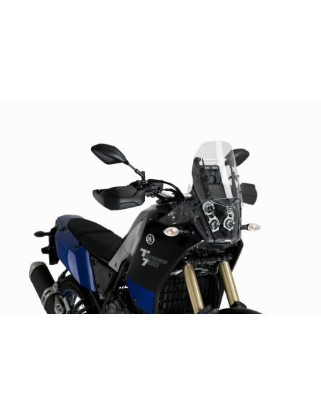 Support bulle MEM PUIG avec bulle Touring pour Yamaha Ténéré 700