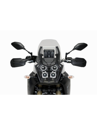 Support bulle MEM PUIG avec bulle Touring pour Yamaha Ténéré 700