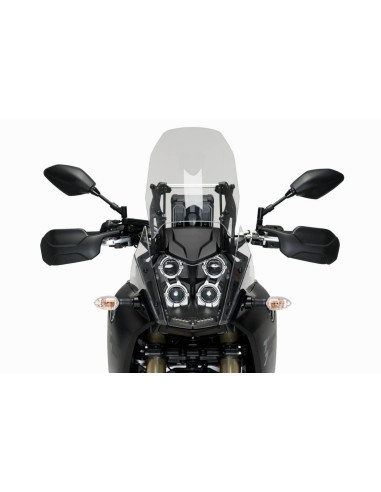 Support bulle MEM PUIG avec bulle Touring pour Yamaha Ténéré 700