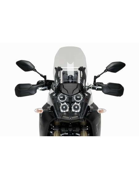 Support bulle MEM PUIG avec bulle Touring pour Yamaha Ténéré 700