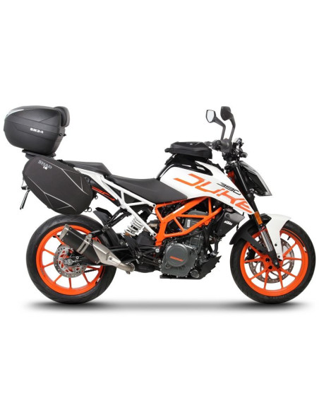 Fixations pour sacoche latérale KTM 125 390 Duke 2017 2019 top case et sacoche