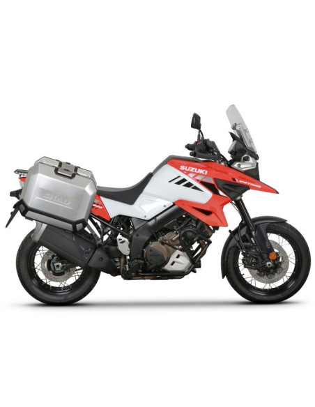 Fixation 4P system SHAD pour SUZUKI V-STROM 1000 1050 2014 2020 avec valises