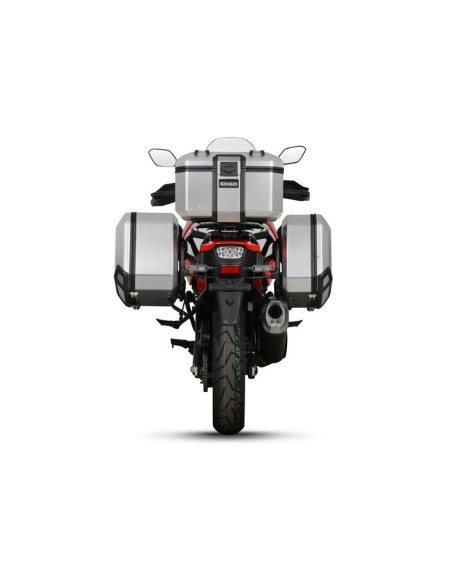 Fixation 4P system SHAD pour SUZUKI V-STROM 1000 1050 2014 2020 3 valises