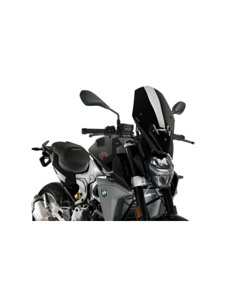 Saute vent Naked new generation touring BMW F900R 2020 pour support origine noire