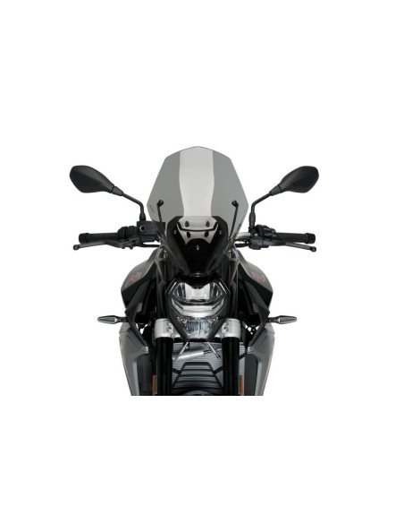 Saute vent Naked new generation touring BMW F900R 2020 pour support origine vue de face