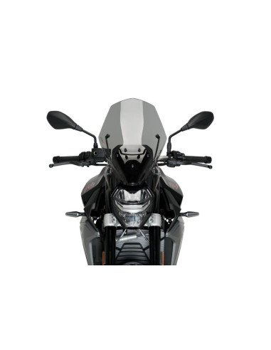 Saute vent Naked new generation touring BMW F900R 2020 sans support origine vue de face