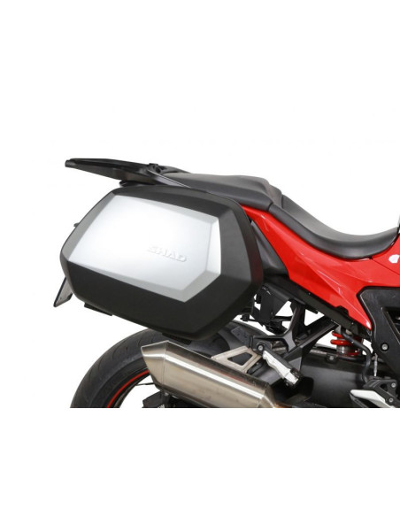 Fixation 3P system SHAD pour BMW S 1000 XR 2020 avec valises gros plan