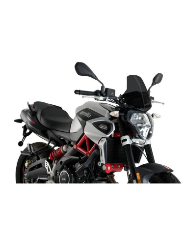 Saute vent Naked new generation sport Aprilia Shiver 750 900 noire