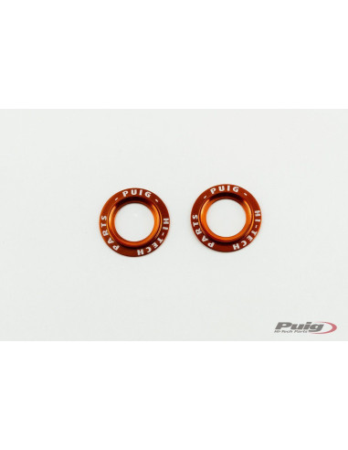 Protection de fourche PHB19 Triumph Tiger 900 anneaux orange