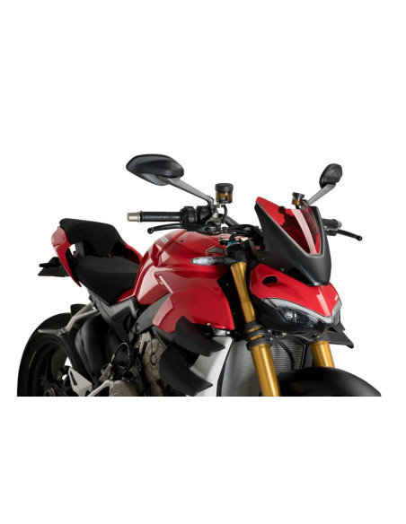 Saute vent Naked new generation sport DUCATI Streetfighter V4 rouge