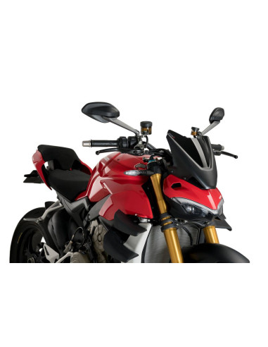 Saute vent Naked new generation sport DUCATI Streetfighter V4 noire
