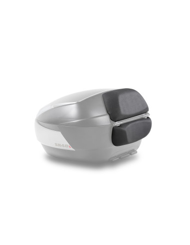 TOP CASE SHAD SH48 pour moto couleur Gris foncé dosseret