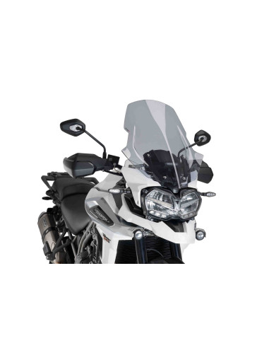 Bulle Touring PUIG pour Triumph Tiger Explorer fumé claire