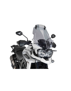 Bulle PUIG Touring avec deflecteur pour Triumph Tiger Explorer