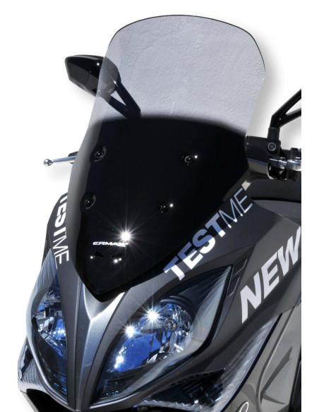 Pare brise haute protection ERMAX pour scooter KYMCO 400i Xciting 2013 2016 face