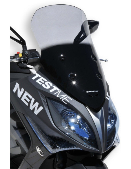 Pare brise haute protection ERMAX pour scooter KYMCO 400i Xciting 2013 2016 3/4