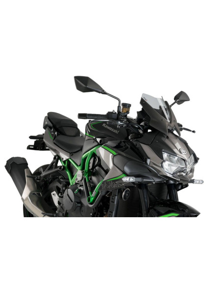 Saute vent Naked new generation sport KAWASAKI Z H2 fumé