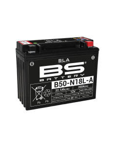 Batterie de moto BS Y50N18 LA /A2 SLA activé