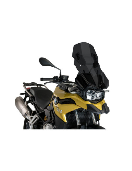 Bulle réglable PUIG pour BMW F750 GS fumé foncé haut