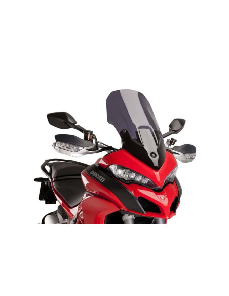 Bulle Touring PUIG pour DUCATI MULTISTRADA 1200/S / PIKES PEAK / ENDURO fumé foncé