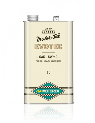 Huile moteur MOTOREX Classic Line Evotec - 15W40 5L