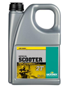 Huile moteur MOTOREX Scooter 2T - 4L