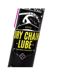 Lubrifiant chaîne MUC-OFF Dry PTFE Chain Lube - spray 400ml 2