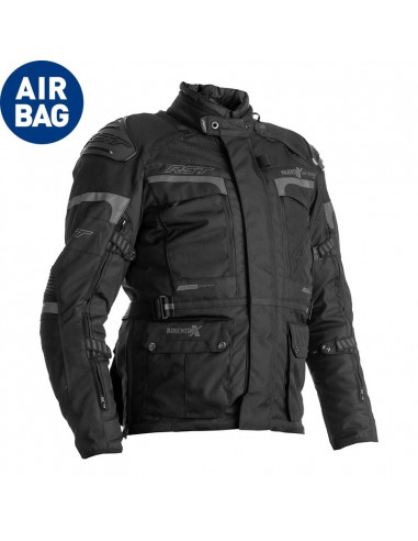 Veste RST Adventure-X Airbag textile - noir taille 3XL