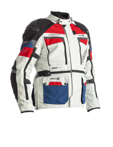 Veste RST Adventure-X textile - bleu/rouge taille XL