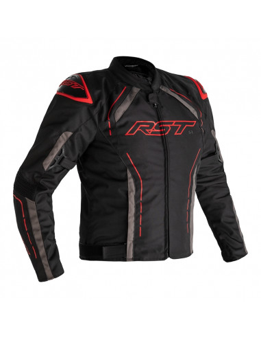 Veste RST S-1 textile noir/gris/rouge taille 2XL