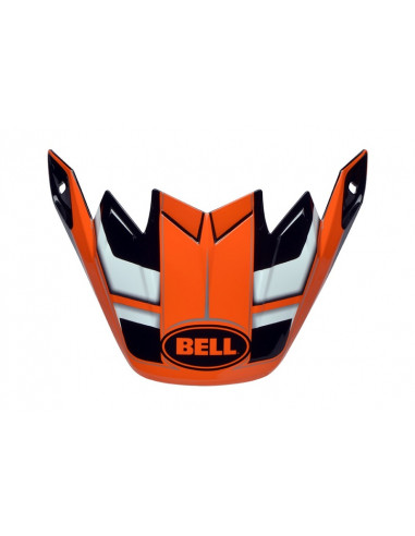 Visière Flex BELL Moto 9 Flex/Moto 9 Factory orange/noir