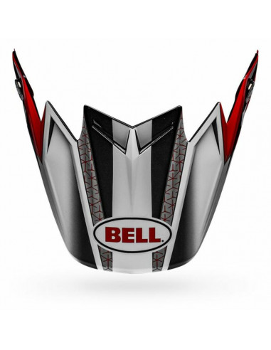 Visière BELL Moto-9 Flex Hound Red/White/Black