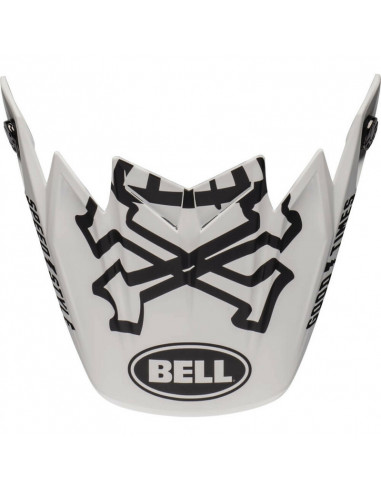 Visière BELL Moto 9 Flex Fasthouse WRWF White/Black/Red