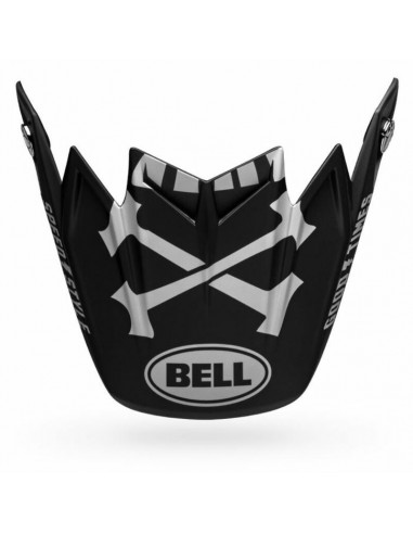 Visière BELL Moto-9 Flex Fasthouse WRWF Black/White/Gray