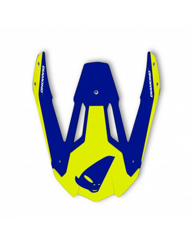 Visière UFO Diamond jaune/bleu