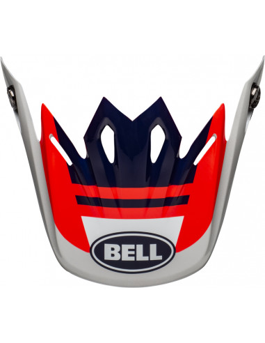 Visière BELL Moto-9 Mips Prophecy Gloss Infrared/Navy/Gray