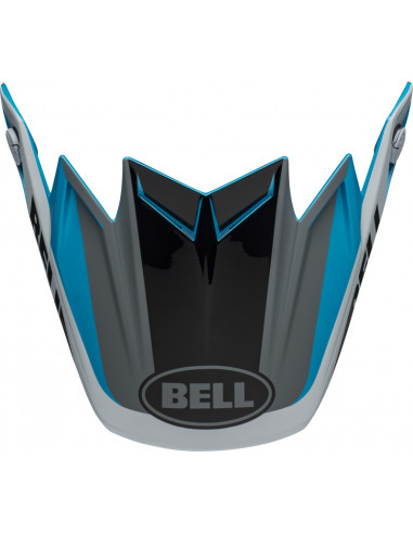 Visière BELL Moto-9 Flex Division White/Black/Blue