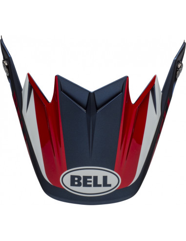 Visière BELL Moto-9 Flex Division White/Blue/Red