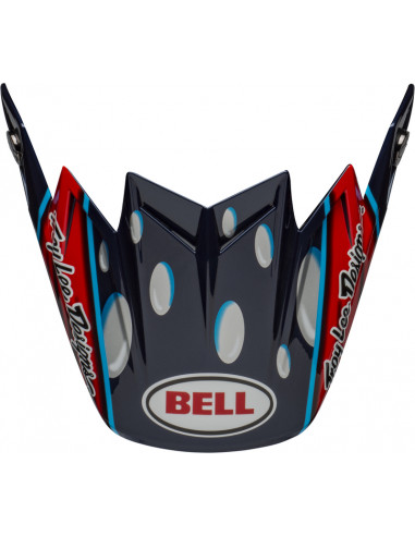 Visière BELL Moto-9 Flex McGrath Replica Gloss Blue/Red/Black