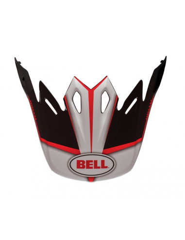 Visière BELL Moto 9 Flex/Moto 9 Spark rouge/noir