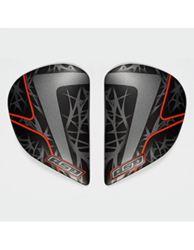 Platine écran ARAI Super AdSis J Sting Frost Red casque intégral