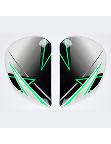 PLATINE ECRAN ARAI SAJ ASTEROID GREEN CASQUE INTEGRAL