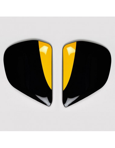 PLATINE ECRAN ARAI VAS ROBERTS YELLOW CASQUE INTEGRAL