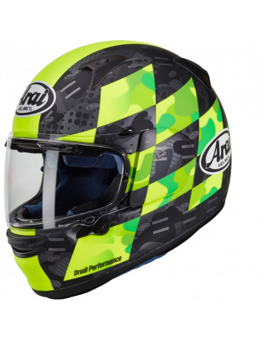 Casque ARAI Profile-V Patch Fluor Yellow