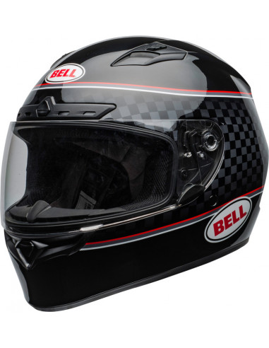 Casque BELL Qualifier DLX Mips Breadwinner Gloss Black/White taille M