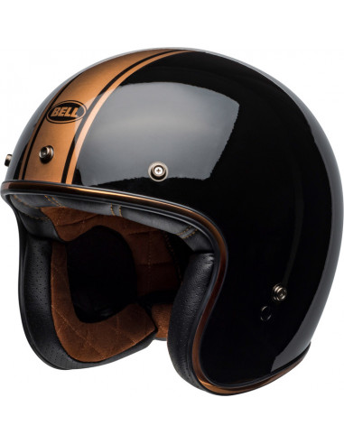 Casque BELL Custom 500 DLX - Rally Gloss Black/Bronze