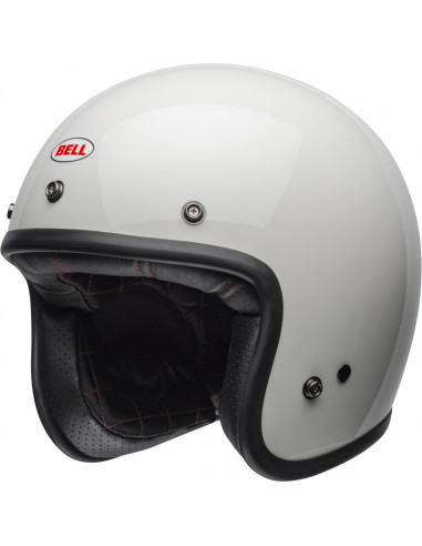 Casque BELL Custom 500 - Vintage White