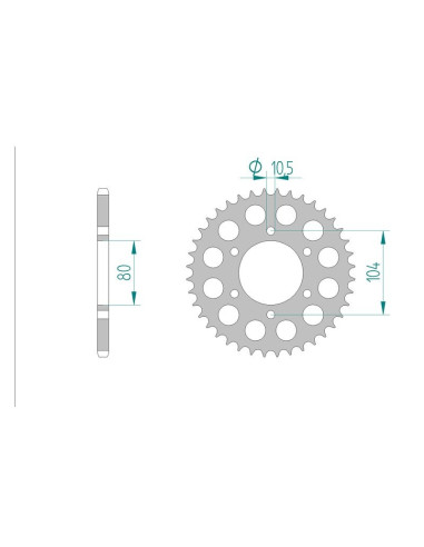 Kit chaine AFAM acier KAWASAKI ZX-6R (ZX636) C1,C6 RACING pas 520 2005 à 2006