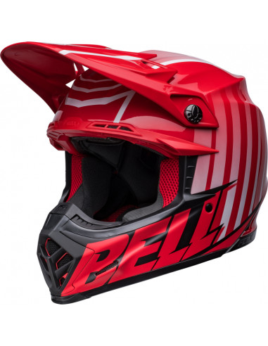 Casque BELL Moto-9S Flex - Sprint Matte/Gloss Red/Black