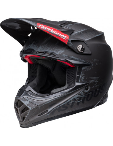 Casque BELL Moto-9S Flex - Fasthouse Mojave Matte Black/Gray